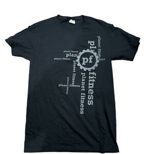 NWOT Planet Fitness T-Shirt Sz Small ‎ Gym Graphic Tee